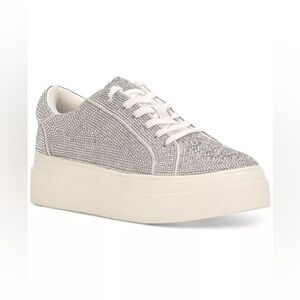 Jessica Simpson Caitrona Lace-Up Platform Sneakers Size 7 LNC